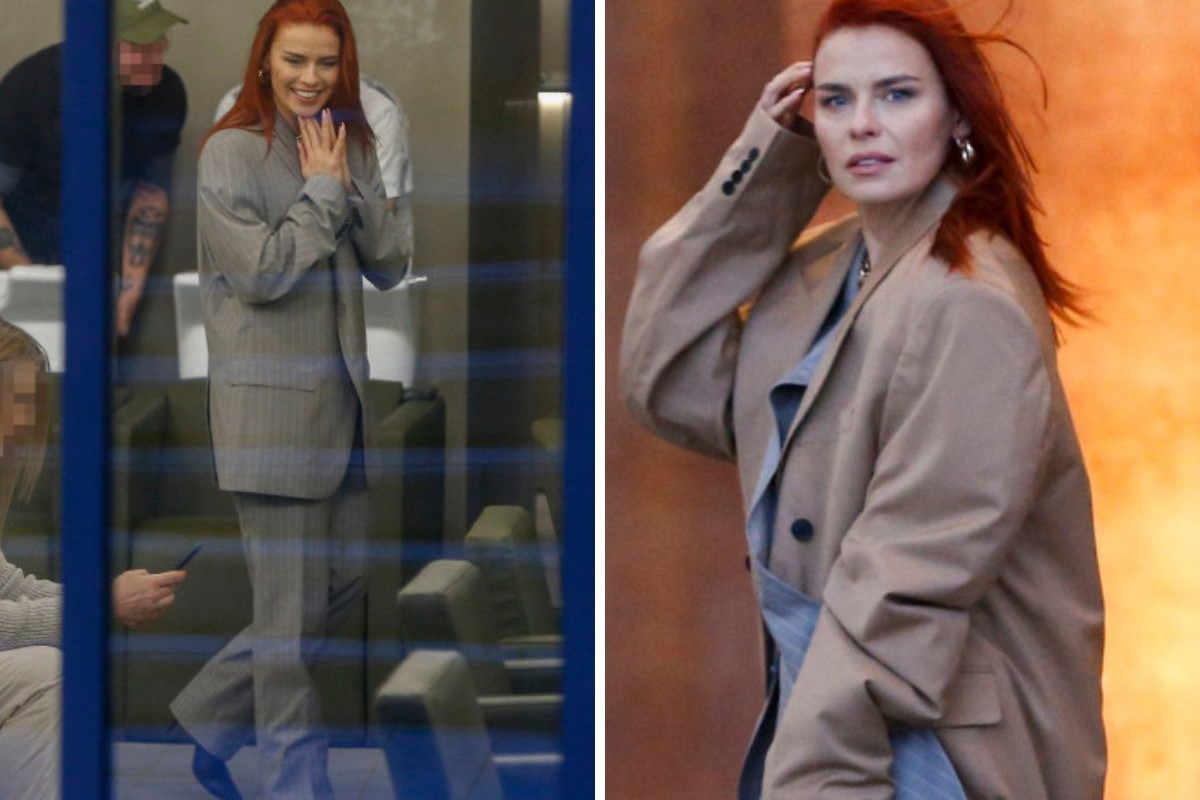 Natasza Urbańska u fryzjera