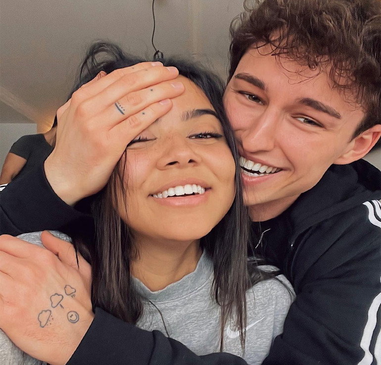 Lexy Chaplin i Marcin Dubiel