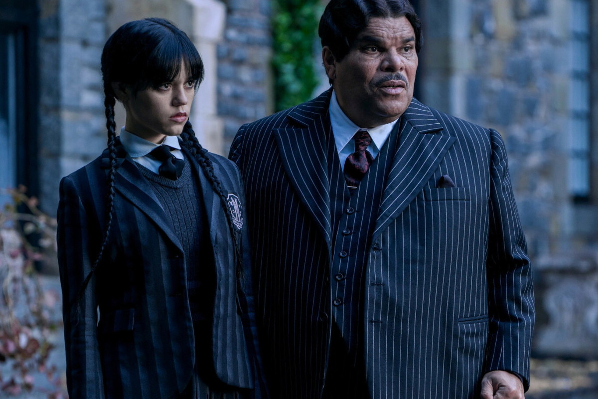 Wednesday: Wednesday i Gomez Addams - Jenna Ortega i Luis Guzman