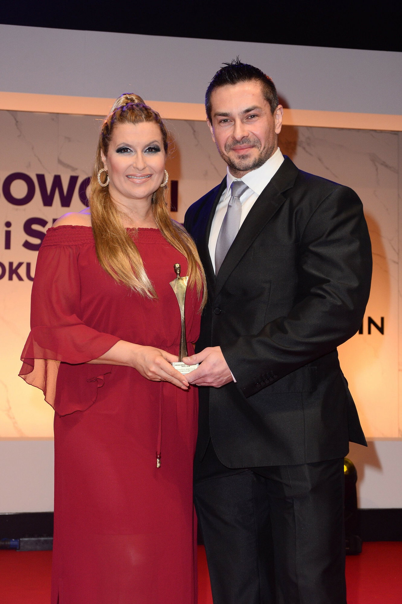 Katarzyna Skrzynecka i Marcin Łopucki