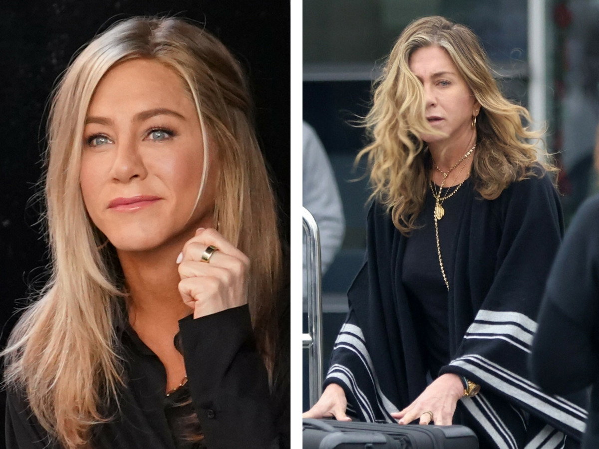 Jennifer Aniston bez makijażu