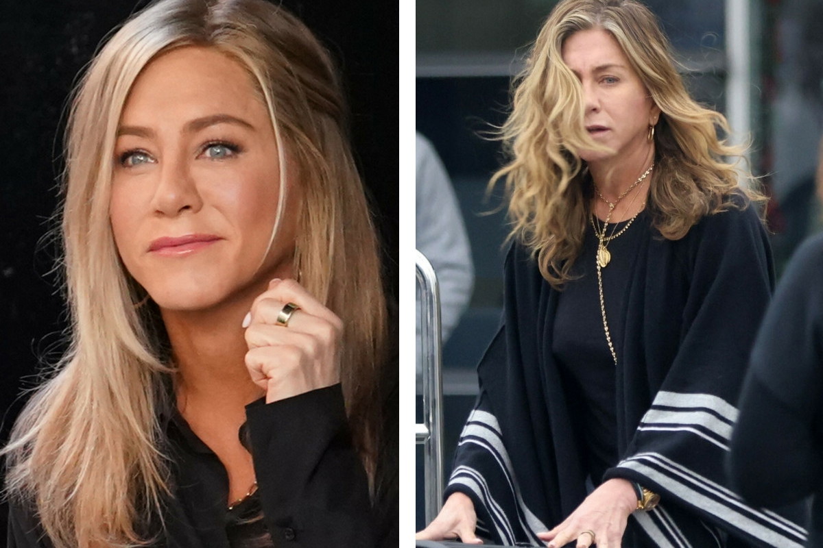 Jennifer Aniston bez makijażu