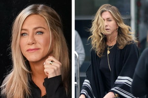 Jennifer Aniston bez makijażu