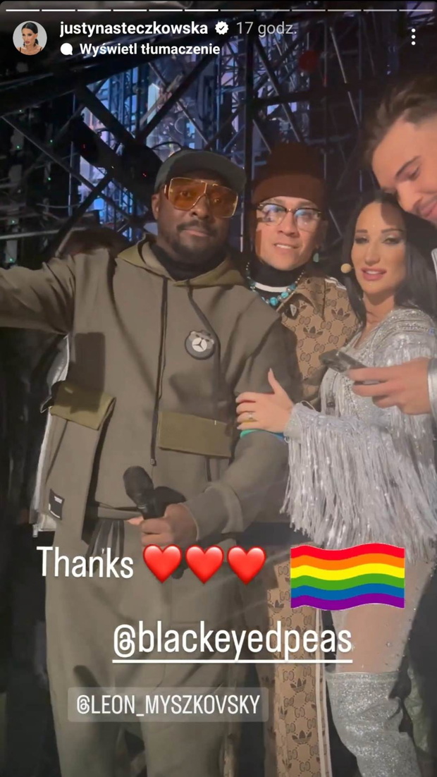 Justyna Steczkowska i Black Eyed Peas