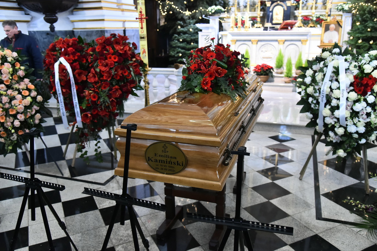 Pogrzeb Emiliana Kamińskiego