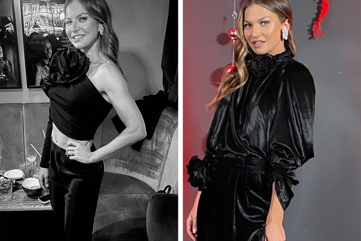 Anna Lewandowska w koturnach Prady