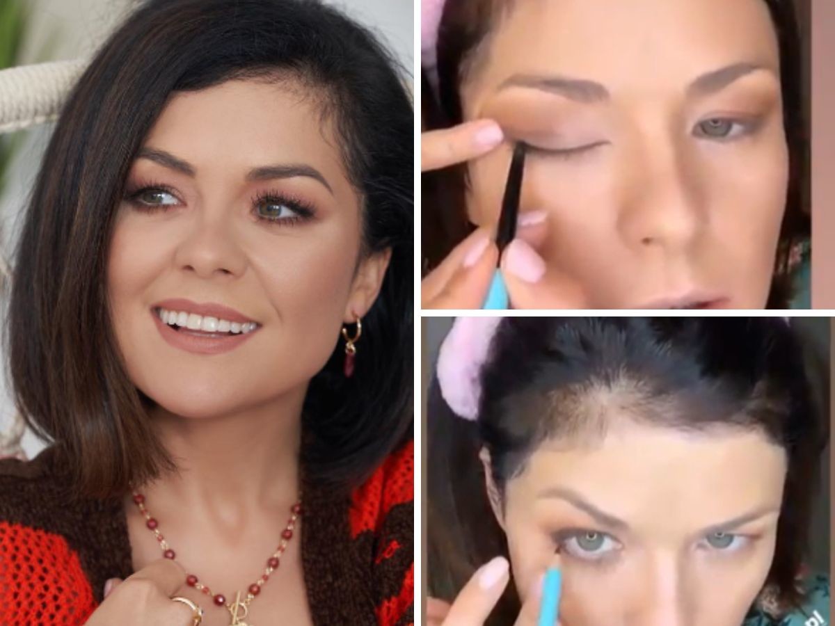 Katarzyna Cichopek w swoim ulubionym makijażu smokey eyes. Nieśmiertelny trend na sylwestra