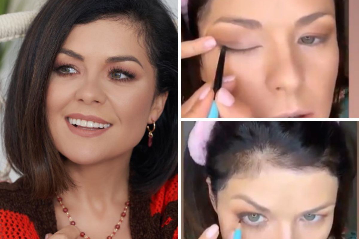 Katarzyna Cichopek w swoim ulubionym makijażu smokey eyes. Nieśmiertelny trend na sylwestra