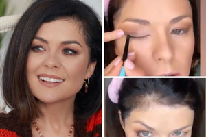 Katarzyna Cichopek w swoim ulubionym makijażu smokey eyes. Nieśmiertelny trend na sylwestra