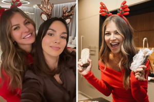 Anna Lewandowska piecze pierniczki z Pauliną Krupińską