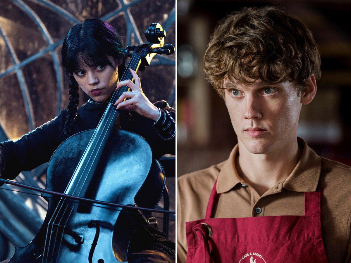 Netflix - Wednesday - fanki zakochały się w serialowym Tylerze. Grający go Hunter Doohan ma jednak męża