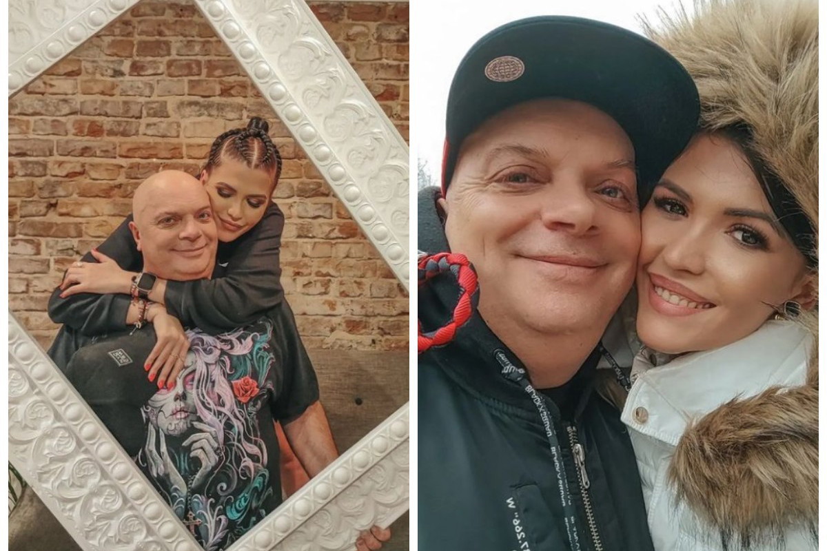 Krzysztof Skiba i jego partnerka