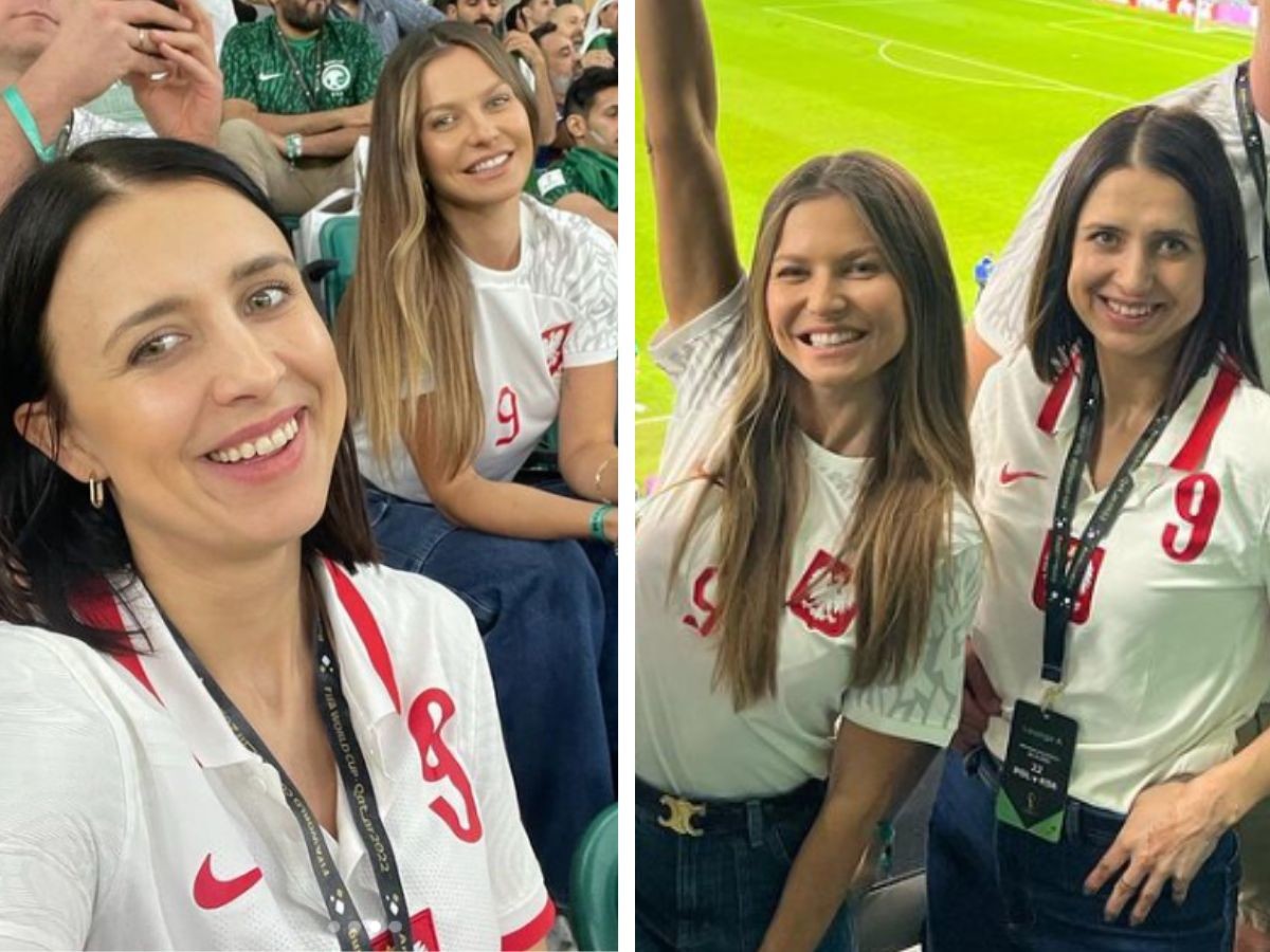 Tak Anna Lewandowska i siostra Roberta Lewandowskiego spędzają czas przed kolejnym meczem