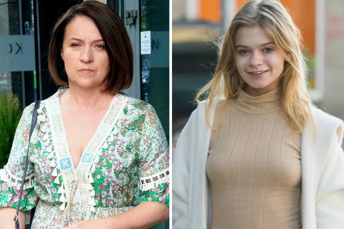 Ewa Drzyzga i Julia Wróblewska