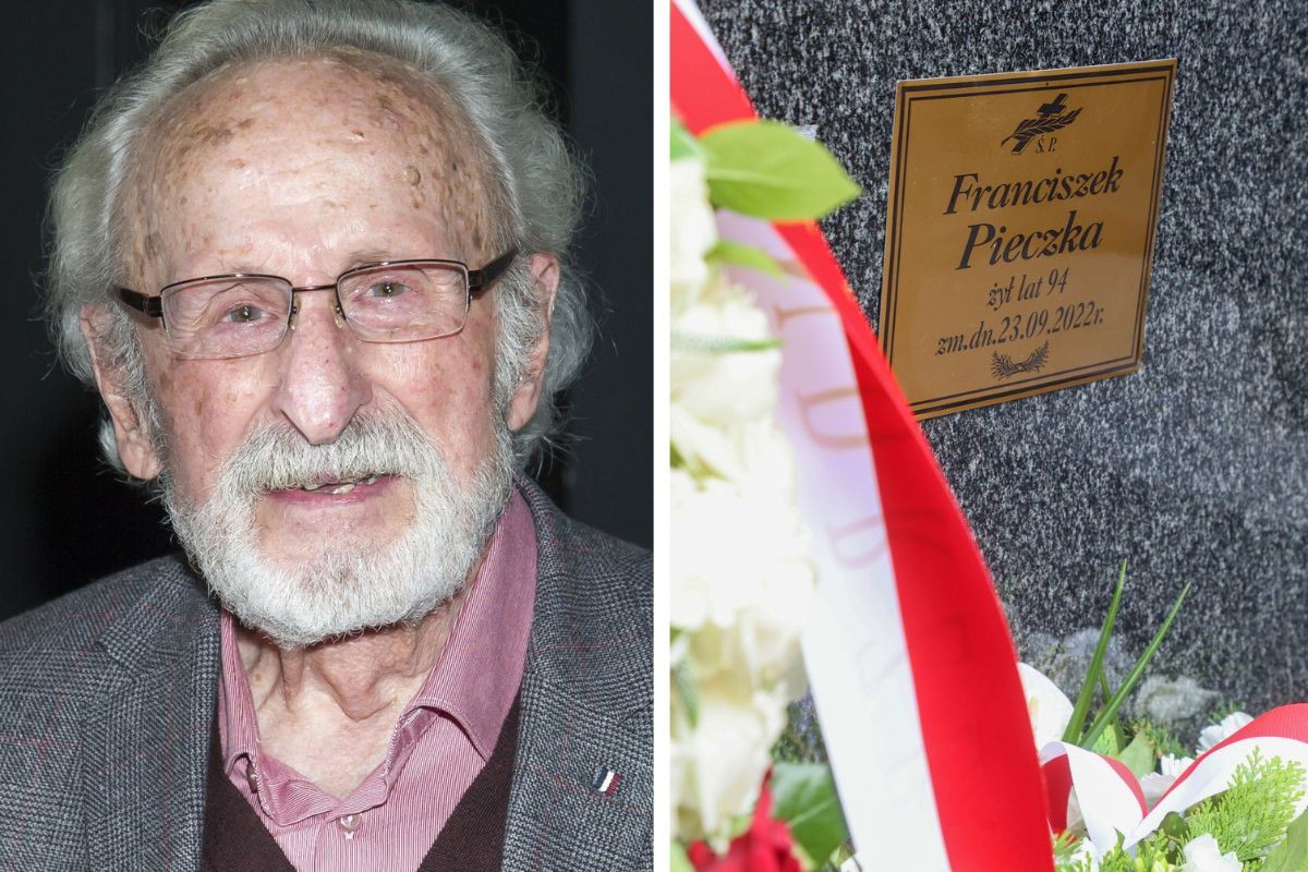 Tak wygląda grób Franciszka Pieczki