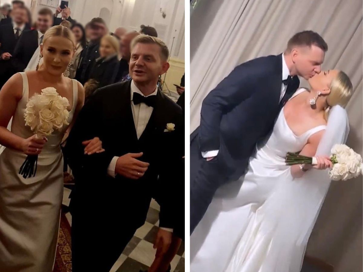 Rafał Zawierucha już po ślubie