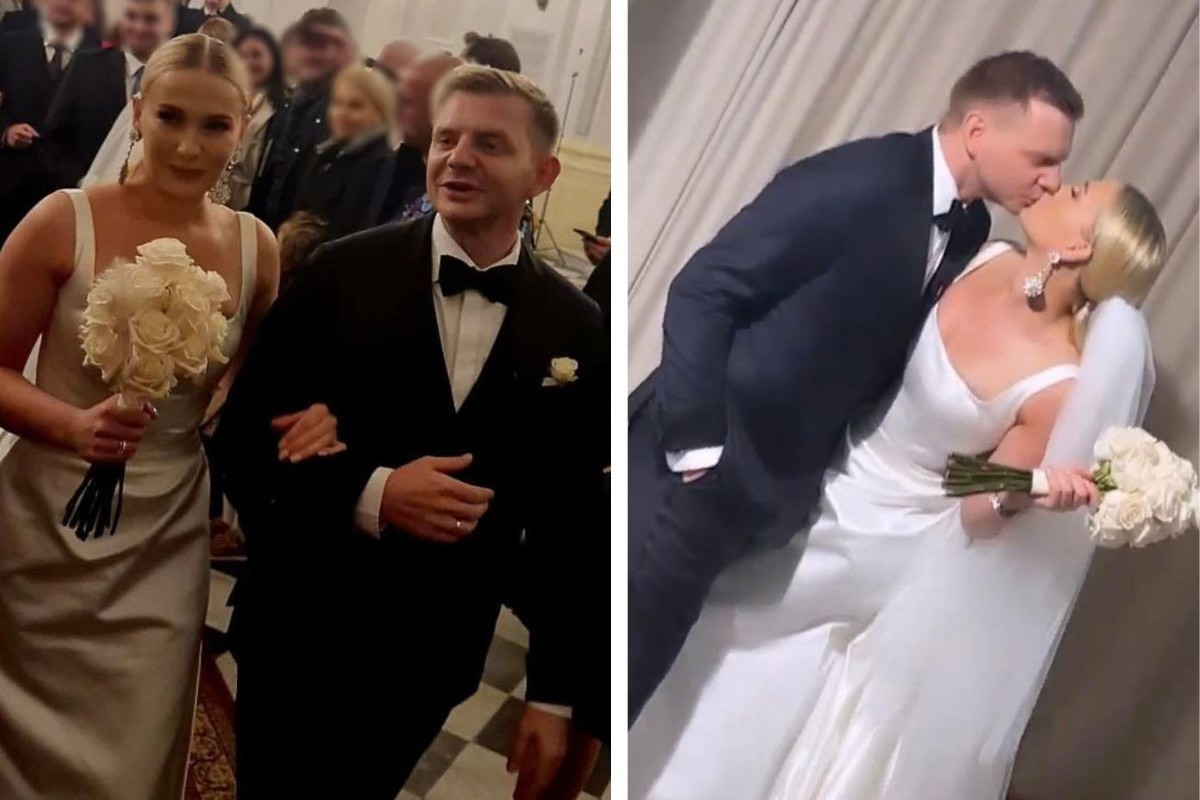 Rafał Zawierucha już po ślubie