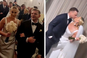 Rafał Zawierucha już po ślubie