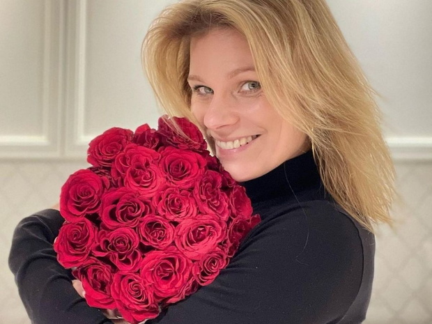 Anna Głogowska dotała bukiet róż od Mikołaja Roznerskiego