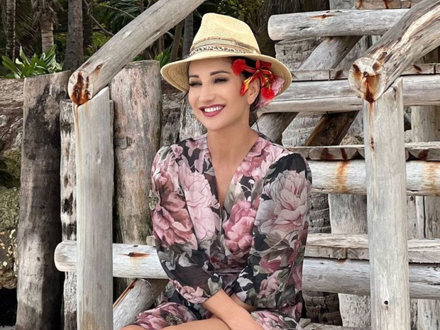 Justyna Steczkowska na jachcie