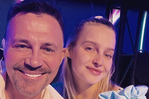 Krzysztof Ibisz i Karolina Pisarek na chwilę przed Tańcem z Gwiazdami