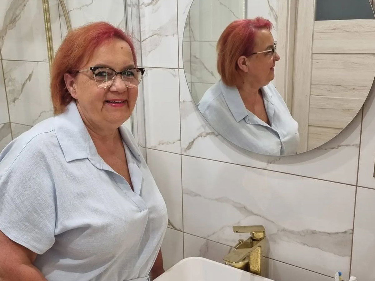Izabela Zeiske z Gogglebox pokazała łazienkę po remoncie
