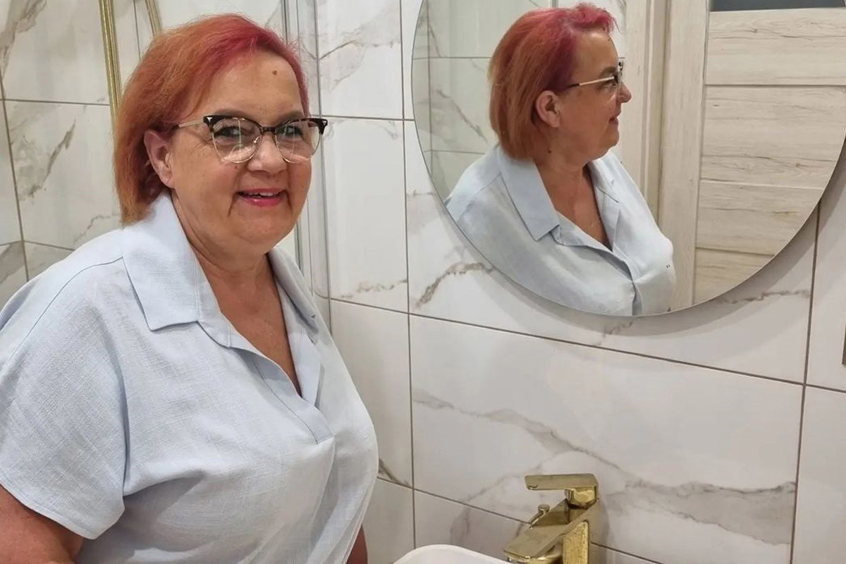 Izabela Zeiske z Gogglebox pokazała łazienkę po remoncie