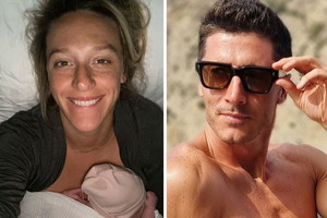 Aleksandra Żebrowska i Robert Lewandowski