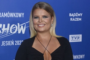 Marta Manowska na czerwonym dywanie