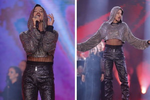 Michał Szpak na festiwalu w Sopocie