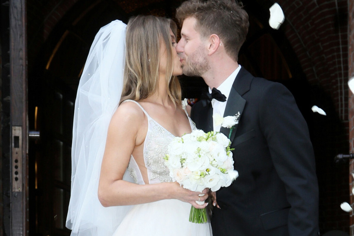 Joanna Opozda i Antoni Królikowski już po ślubie