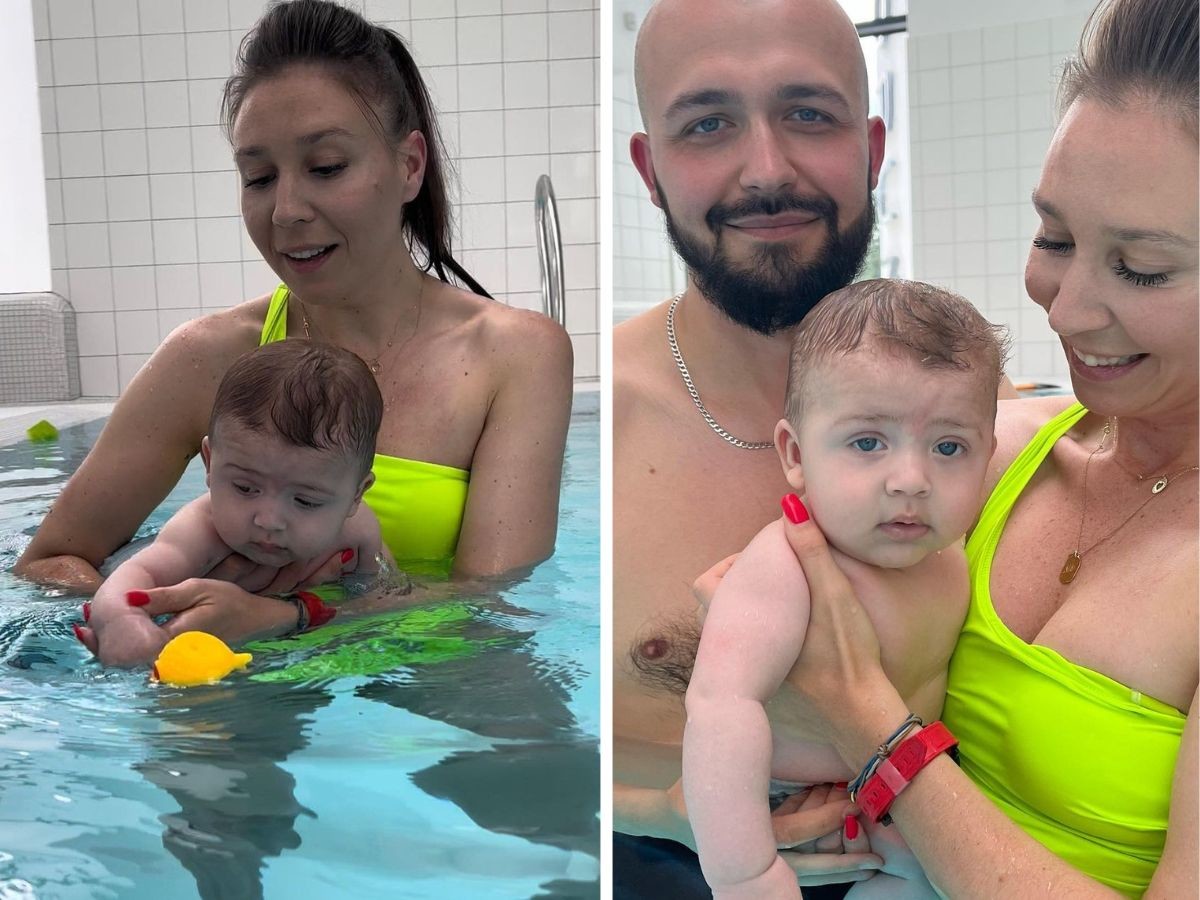 Ślub od pierwszego wejrzenia: Aneta pokazała, jak jej synek nurkuje