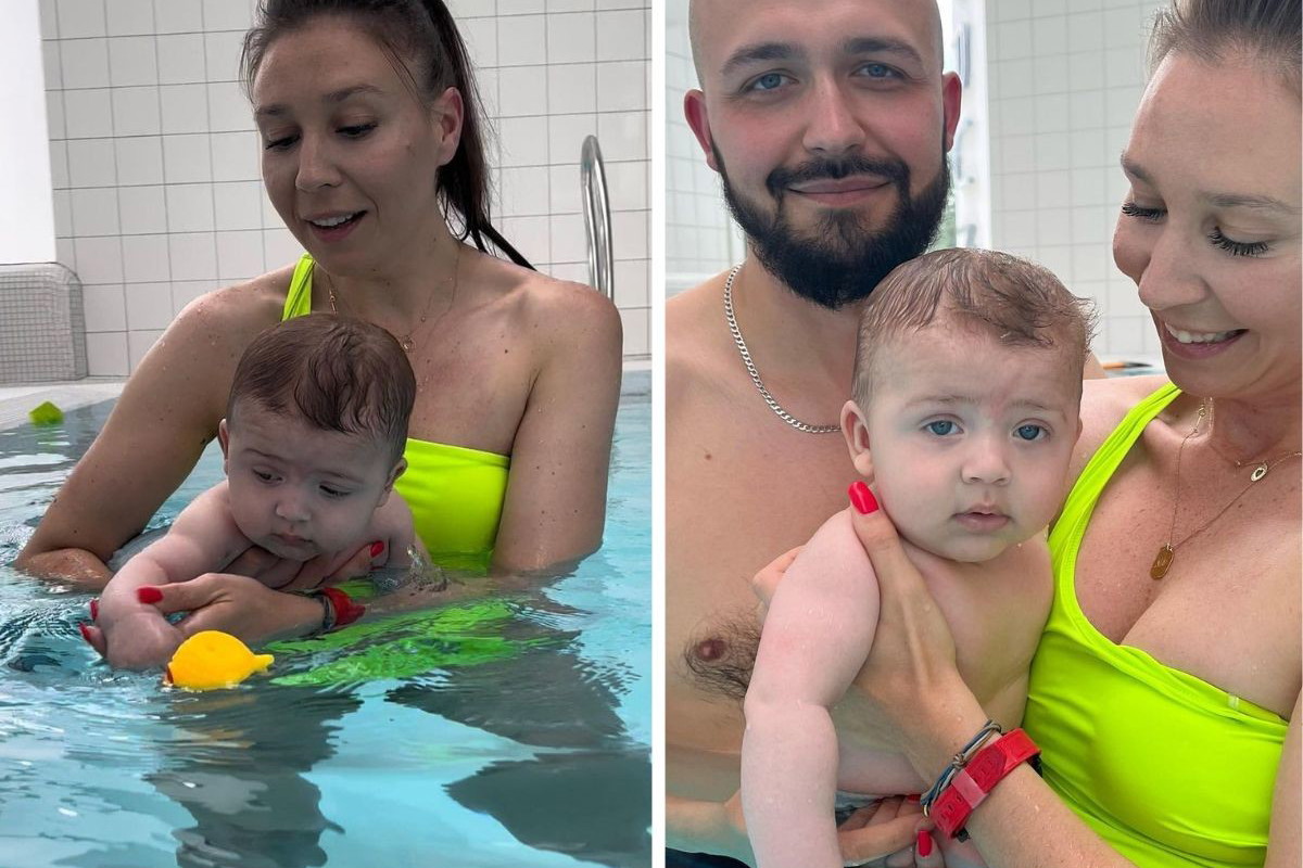 Ślub od pierwszego wejrzenia: Aneta pokazała, jak jej synek nurkuje