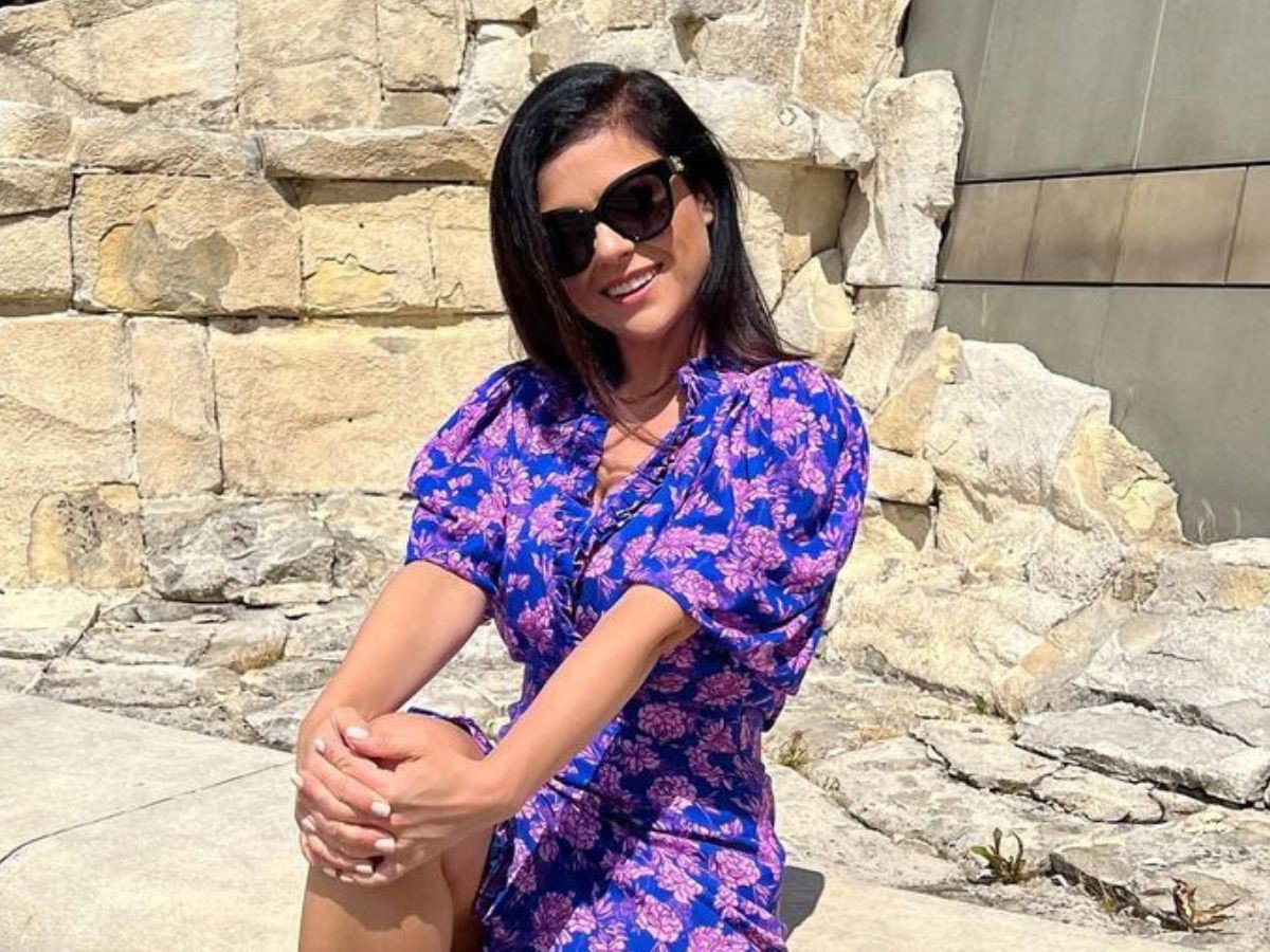 Katarzyna Cichopek w sukience w kwiaty na lato  11