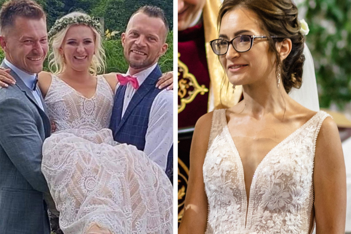 Wioleta i Magda z Rolnik szuka żony zdjęcia ze ślubu