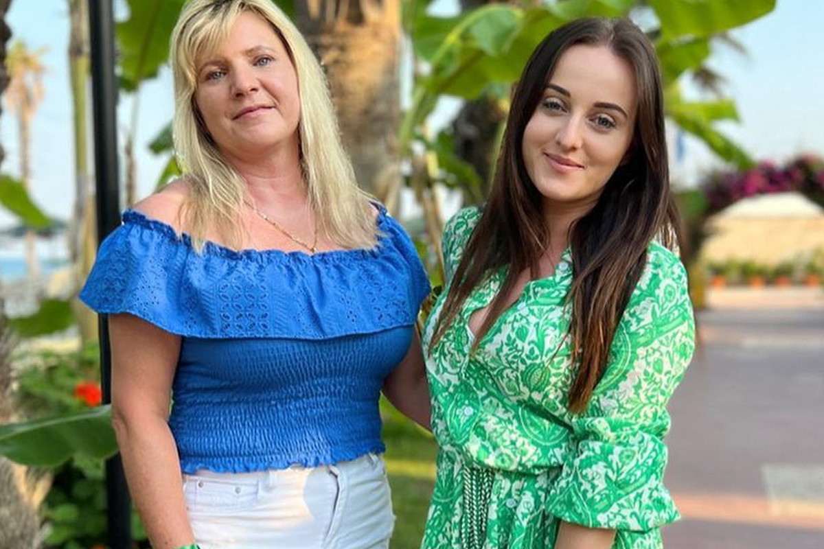 Ania Bardowska z "Rolnik szuka żony" w zielonej sukience z Zary