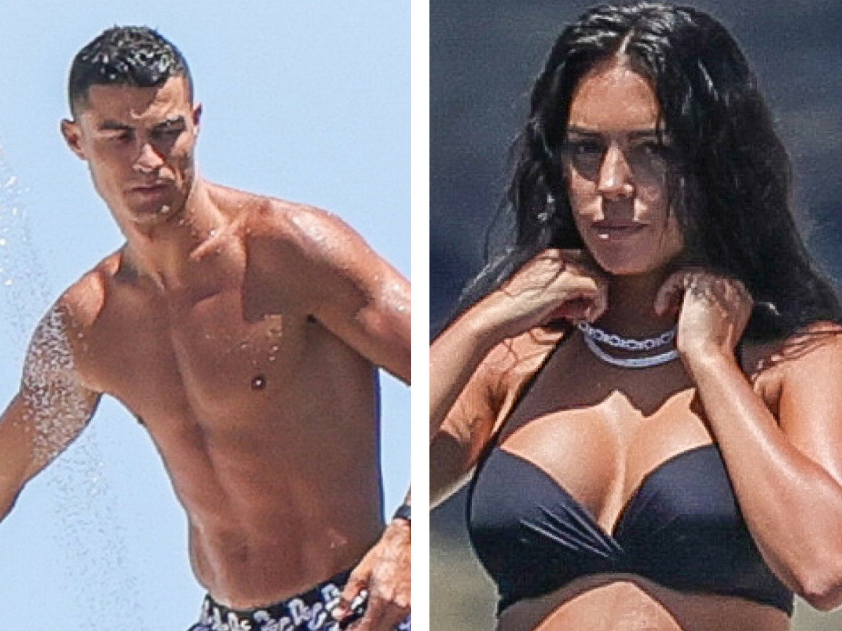 Cristiano Ronaldo i Georgina Rodriguez na luksusowym jachcie. DUŻO ZDJĘĆ paparazzi