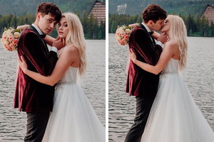 Sylwia Przybysz i Jan Dąbrowski pokazali zdjęcia z sesji ślubnej