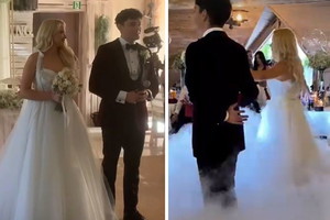Pierwszy taniec Sylwii Przybysz i Jana Dąbrowskiego