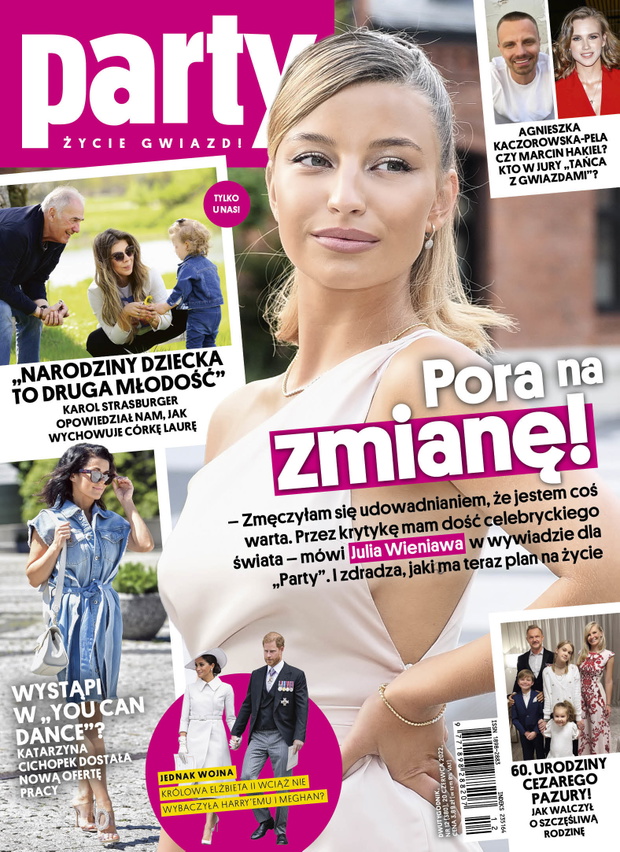 Julia Wieniawa na okładce Party