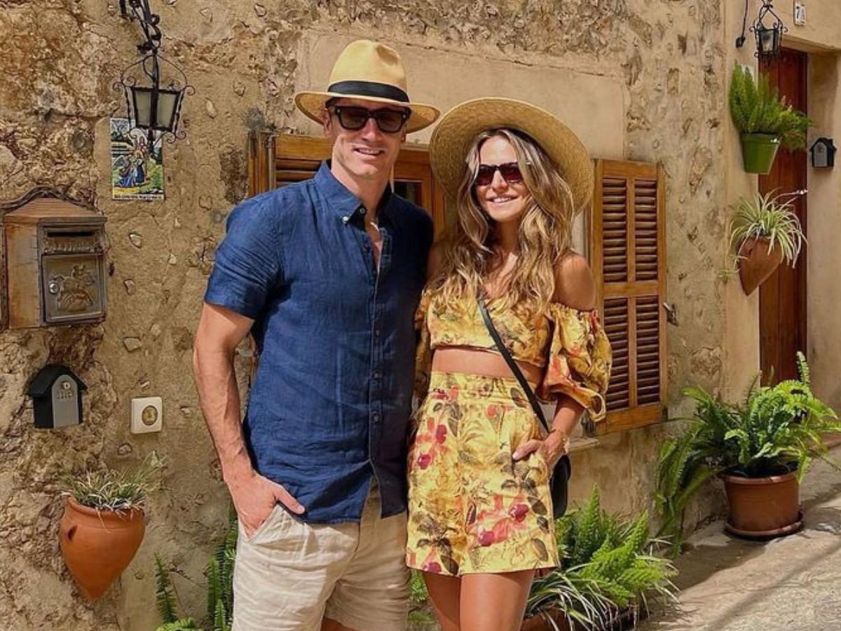Anna i Robert Lewandowscy na wakacjach