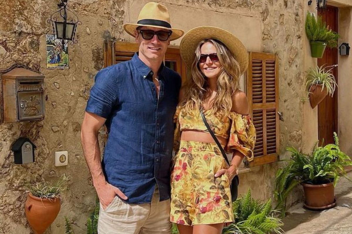 Anna i Robert Lewandowscy na wakacjach