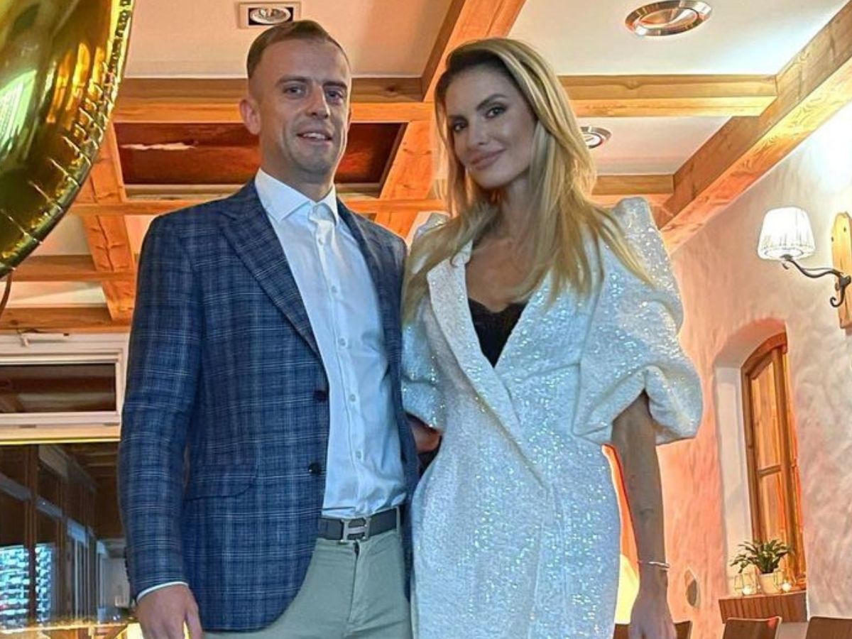 Dominika Grosicka i Kamil Grosicki
