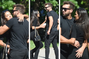 Klaudia El Dursi z partnerem, Jackiem, przyłapani na czułościach