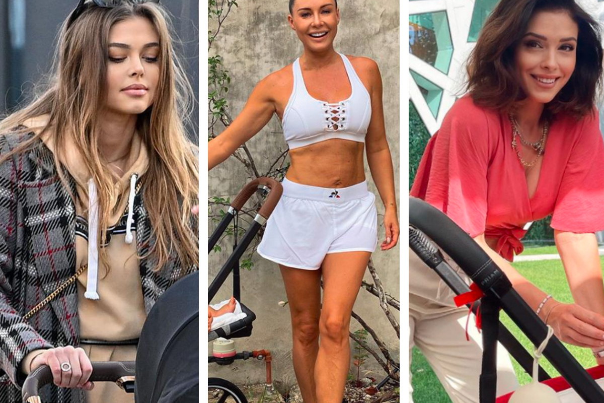 Wózki dzieci polskich gwiazd. Tym wożą pociechy Joanna Opozda, Małgorzata Rozenek, Klaudia Halejcio i inni
