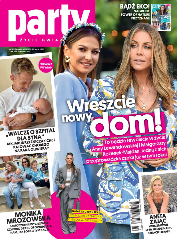 Małgorzata Rozenek i Anna Lewandowska na okładce Party