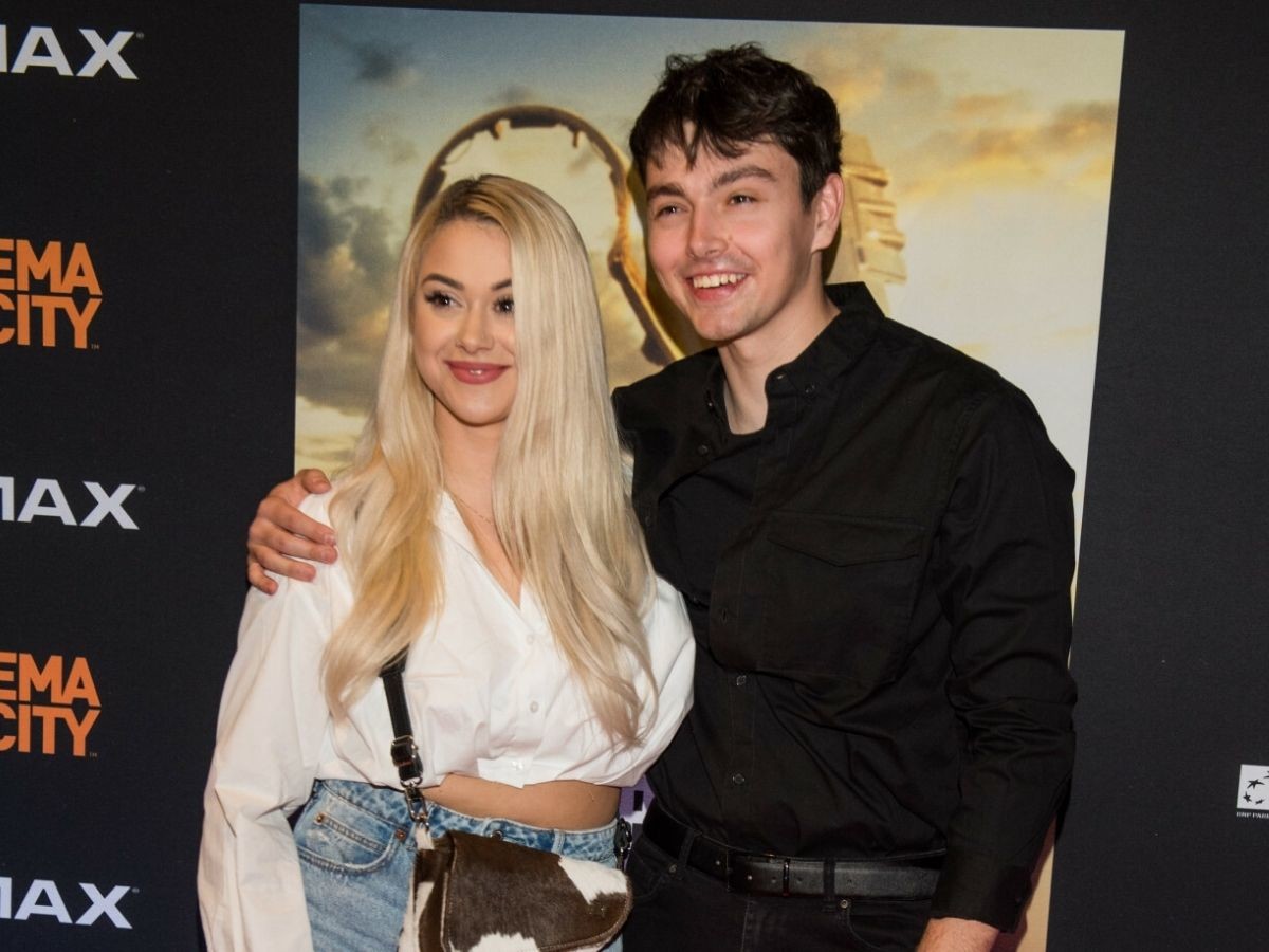 Sylwia Przybysz i Jan Dąbrowski na premierze filmu