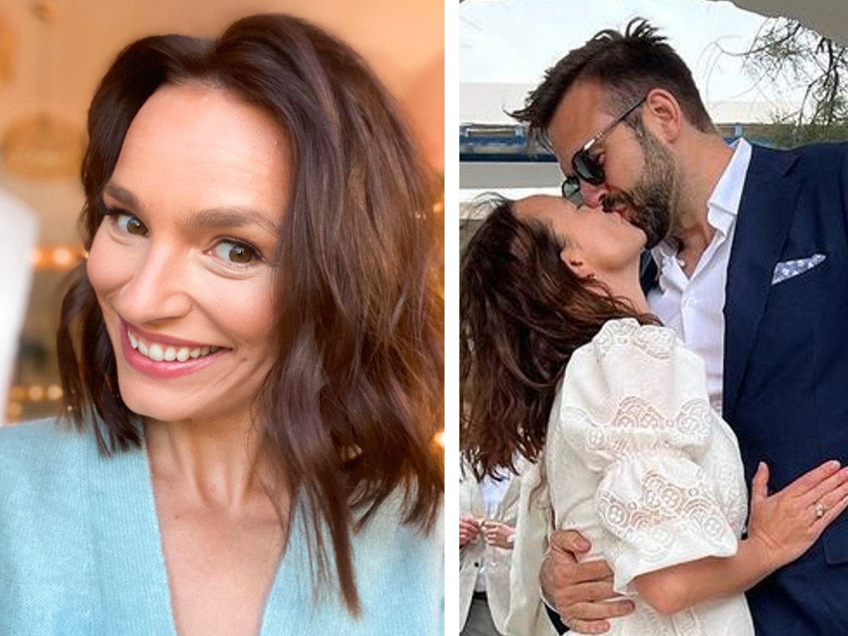Anna Starmach w długiej białej kreacji na weselu znajomych. Fani oburzeni. Odpowiedziała