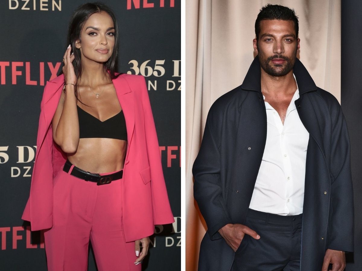 Klaudia El Dursi i Simone Susinna na premierze "365 dni. Ten dzień"