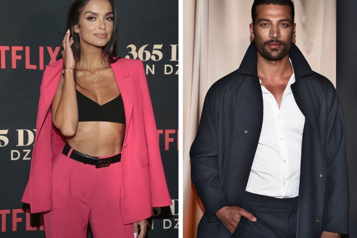 Klaudia El Dursi i Simone Susinna na premierze "365 dni. Ten dzień"
